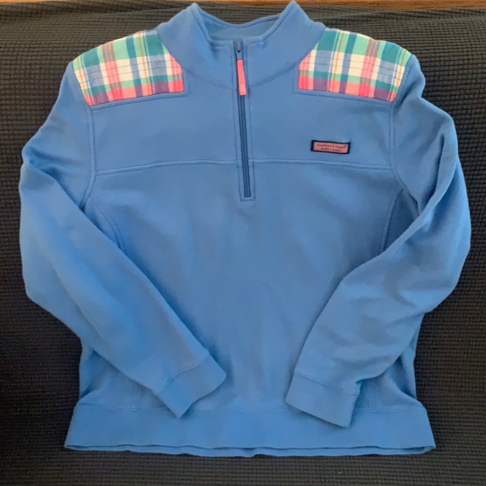 Vineyard Vines Plaid Shep Shirt (XL)